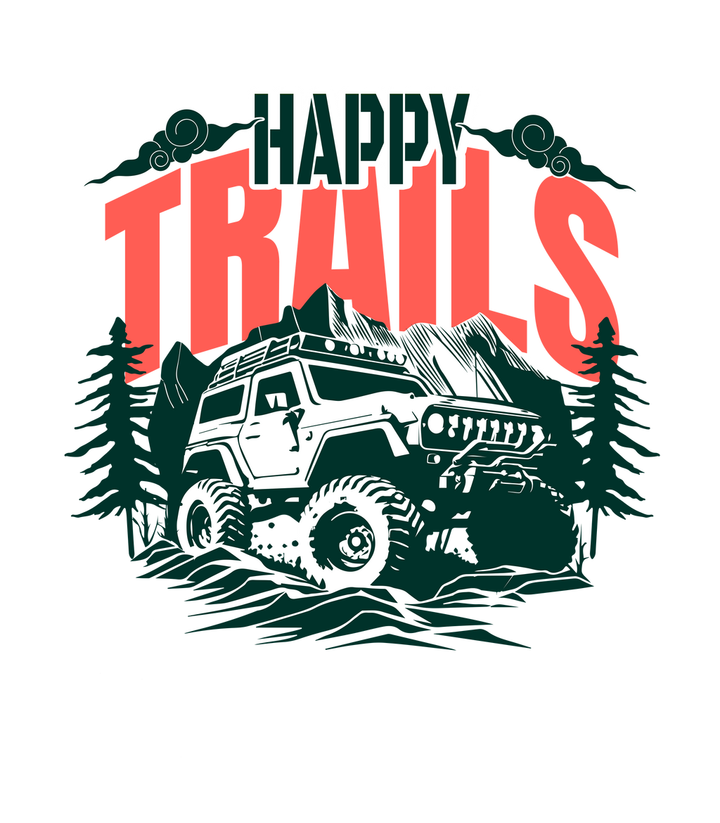 Happy Trails Off-Road Adventure T-Shirt