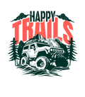 Happy Trails Off-Road Adventure T-Shirt
